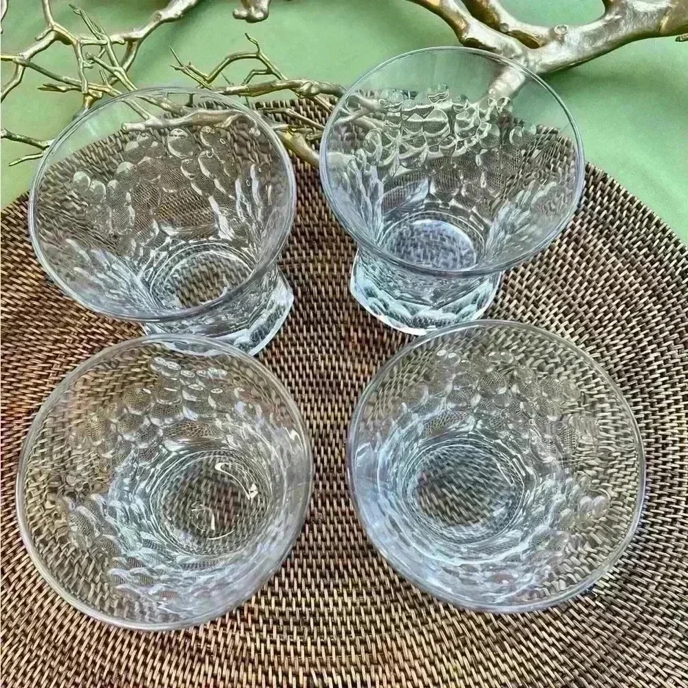 Bar ware ,Fish Scale Pattern Whisky/ highball glassware